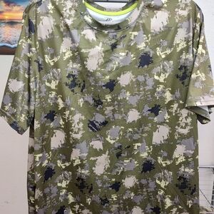 Pro Player Green Camouflage Short Sleeve Tee